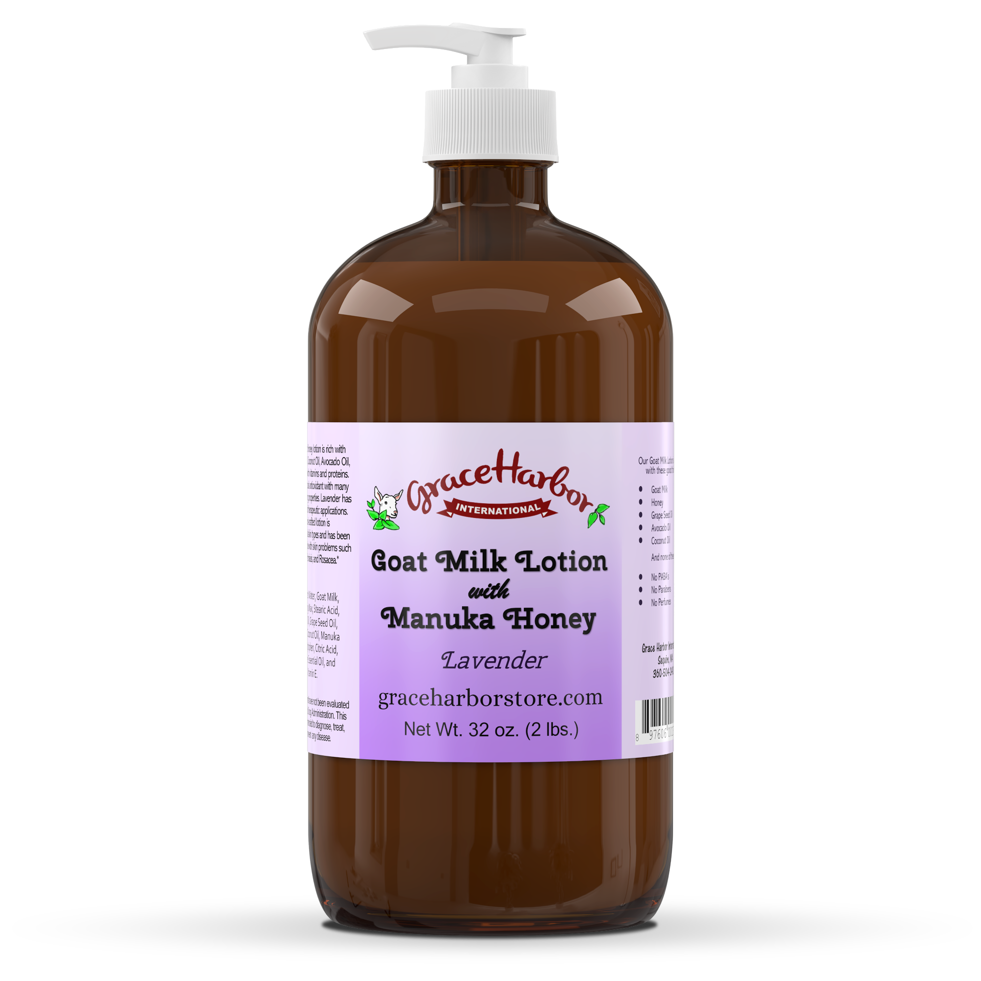 Goat Milk Lotion with Lavender and Manuka Honey