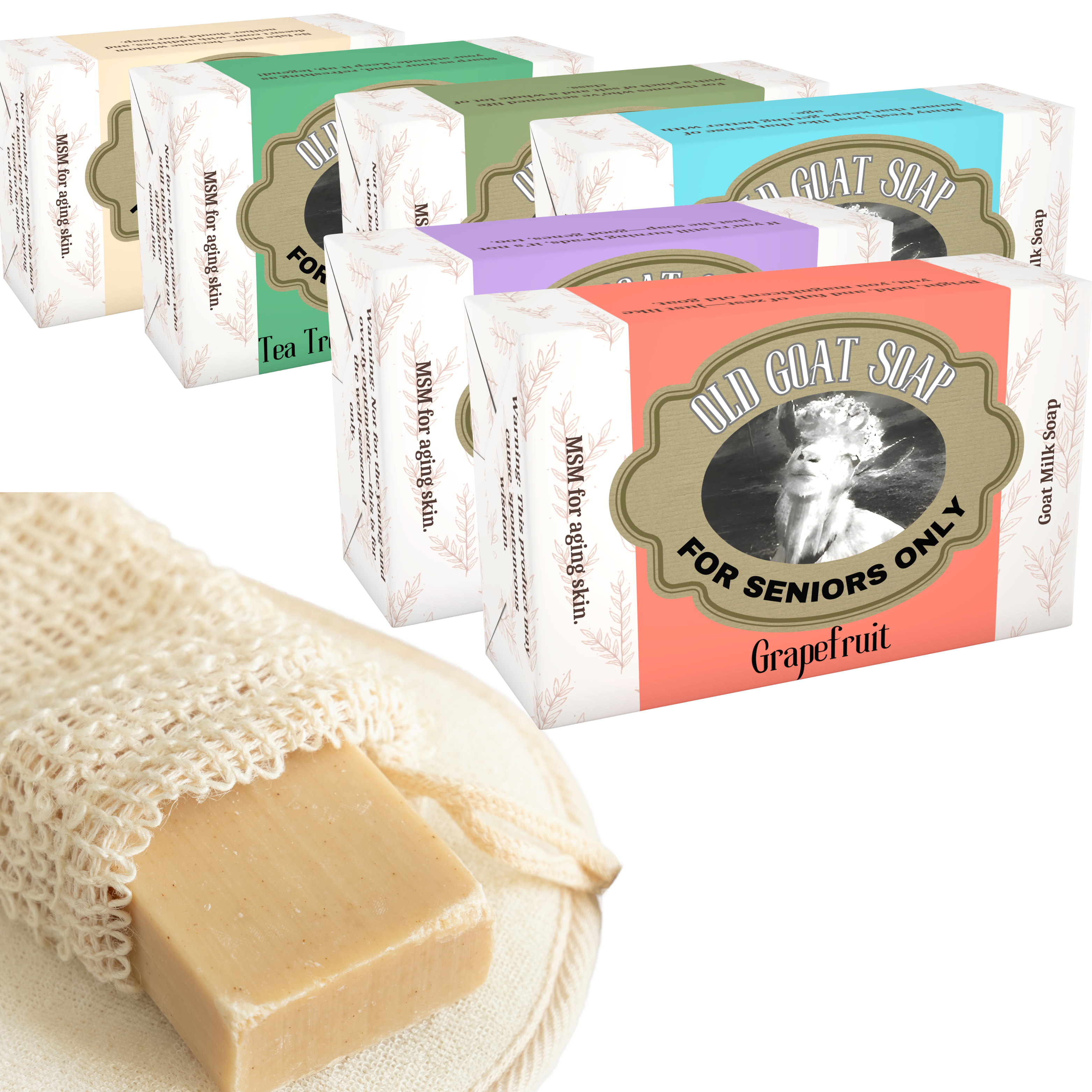 Old Goat Soap with Goat Milk – For Seniors Only